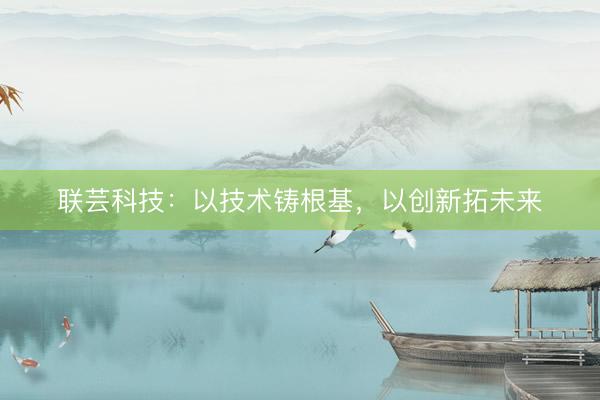 联芸科技：以技术铸根基，以创新拓未来